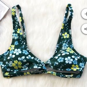 Green Floral Bikini Set - Cupshe